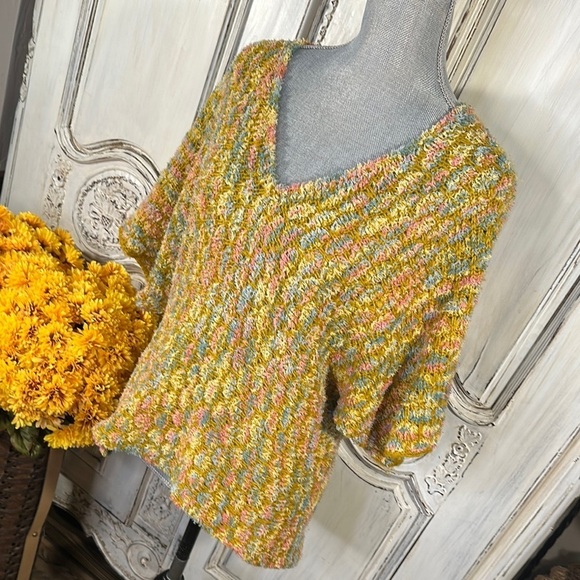 Maude Multicolor Knit Women's Top - Picture 1 of 9